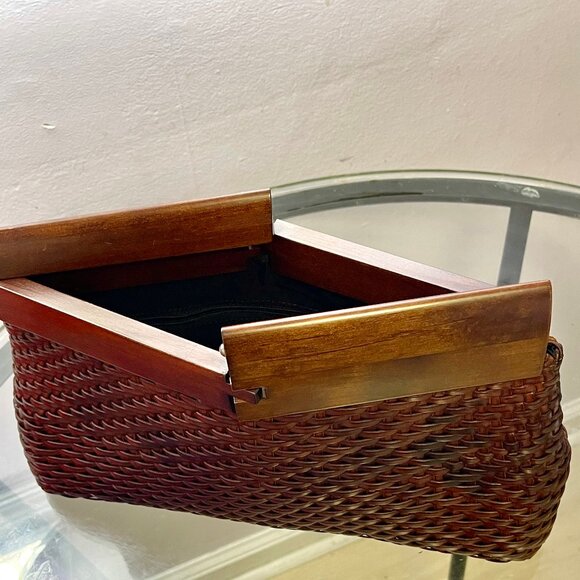 De Vecchi by Hamilton Hodge vintage woven leather bag - Picture 3 of 8